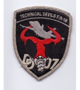 TECHNICAL DEVILS F/A-18 VELCRO