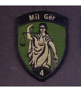 MIL GER 4 VELCRO